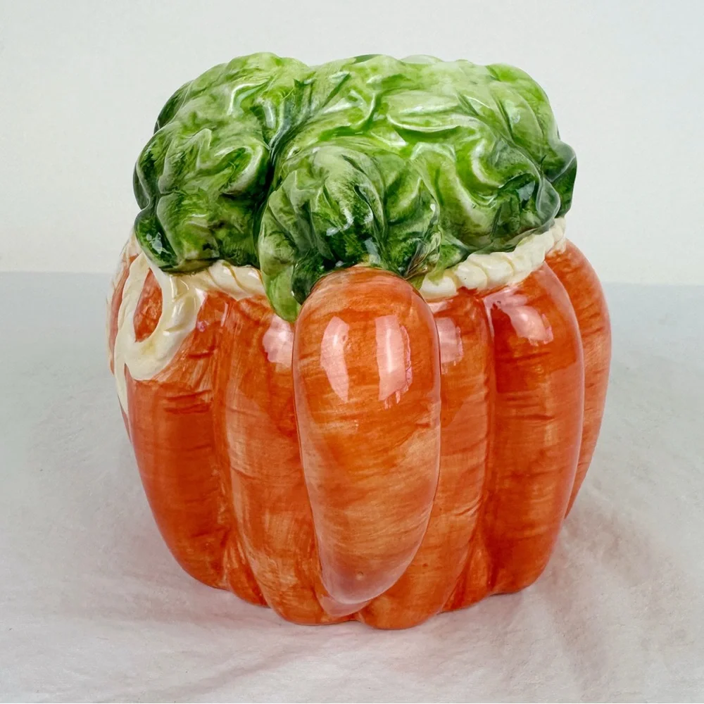 Vintage Bunch of Carrots Tea Pot - Picture 4 of 9
